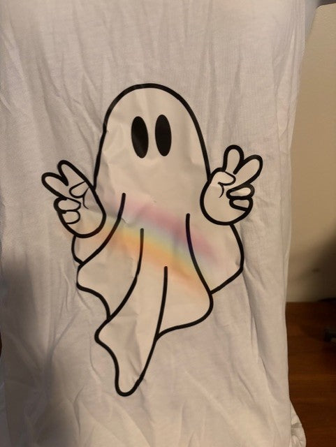 Rainbow Ghost Tank Top