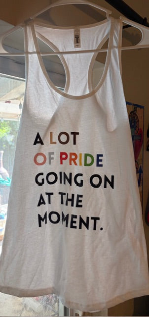 A Lot of Pride White Tank Top