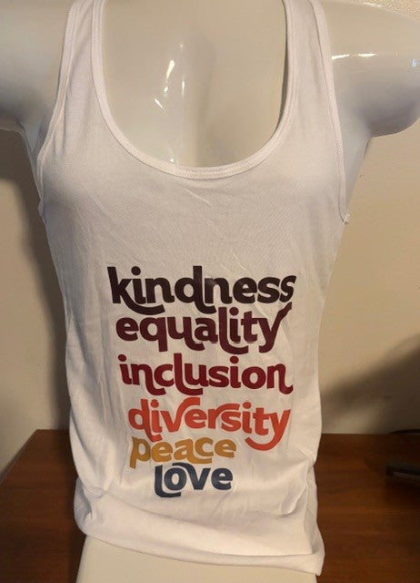 Kindness, Equality and Inclusion Tank Top