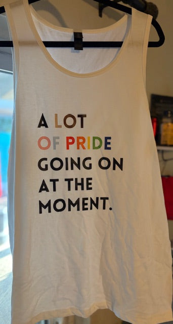 A Lot of Pride White Tank Top