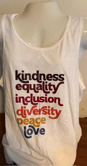 Kindness, Equality and Inclusion Tank Top
