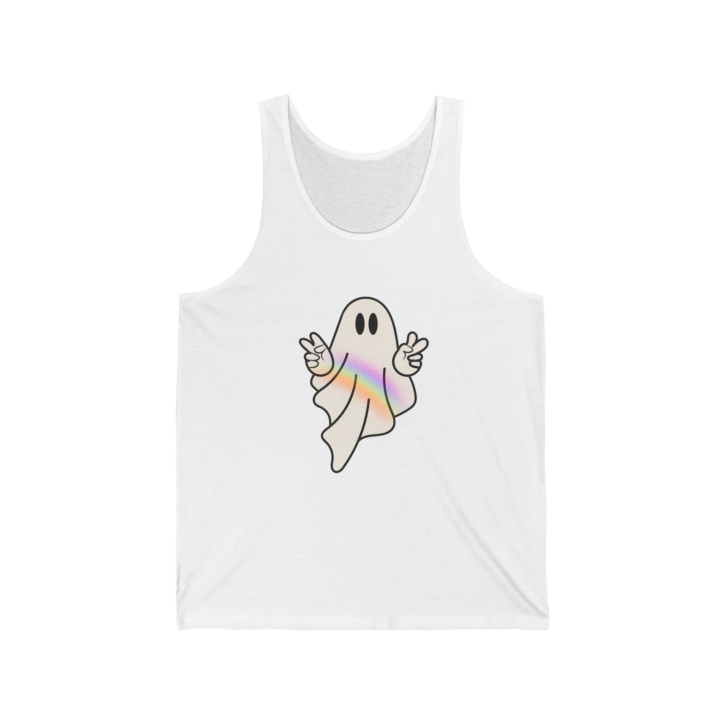 Rainbow Ghost Tank Top