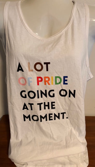 A Lot of Pride White Tank Top