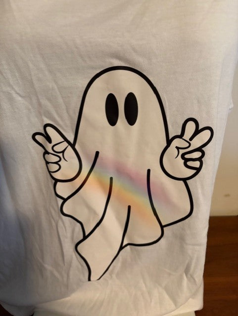 Rainbow Ghost Tank Top